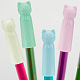 GOMAKERER 20 Pcs 5 Colors Cat Pencil Toppers AJEW-DR0001-21-7