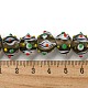 Chapelets de perles vernissées manuelles&nbsp;LAMP-N025-05I-4