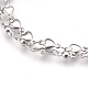 304 Stainless Steel Multi-strand Bracelets BJEW-G596-08P-2
