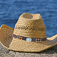 Craspire 3 pz 3 stili di strass di cristallo cintura per cappello da cowboy sudoccidentale DIY-CP0009-17A-6
