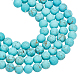 NBEADS about 94 Pcs 8mm Turquoise Dyed Howlite Beads G-NB0003-15-1