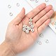 Iron Rhinestone Spacer Beads X-RB-A010-10MM-S-5