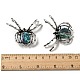 Dual-use Items Alloy Spider Brooch JEWB-C026-06K-AS-3