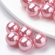 Perles d'imitation en plastique écologique MACR-S277-6mm-C12-1