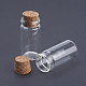 Glas Flasche wünschend AJEW-K017-01-2