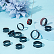 Unicraftale 18Pcs 9 Size 201 Stainless Steel Grooved Finger Ring Settings STAS-UN0049-69EB-2
