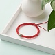 Bracelet de perles tressées en cordon de nylon BJEW-JB07494-2