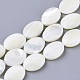 Fili di perle di conchiglia trochid naturale / trochus SHEL-T013-006B-03-1