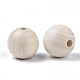 Unfinished Natural Wood Beads X-WOOD-S651-A30mm-LF-2