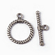 Tibetan Style Alloy Toggle Clasps X-LF1298Y-NF-1