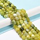 Chapelets de perles en jade citron naturel G-C038-02G-2