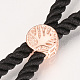 Nylon Cord Bracelet Making MAK-S058-01RG-2