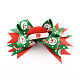 Natale grosgrain bowknot coccodrillo capelli clip PHAR-R167-01-1