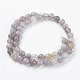 Chapelets de perles en agate à rayures naturelles/agates à bandes X-G-G581-8mm-09-2