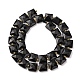 Natürlichen Obsidian Perlen Stränge&nbsp;G-F839-A33-01-5