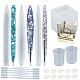 Moules en silicone pour stylos et pots à stylos sunnyclue DIY-SC0001-13-1