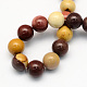 Natural Mookaite Round Beads Strands G-S185-12mm-2