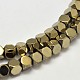 Electroplate Non-magnetic Synthetic Hematite Beads Strands G-I175-08-1