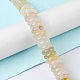 Chapelets de perles en agate blanche naturelle G-F743-06I-2