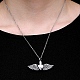 Flügel mit Herz Medaillon Pet Memorial Halskette BOTT-PW0001-107B-4