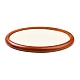 Vassoio ovale per esposizione di gioielli in legno di pesentation ODIS-P008-21B-2