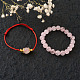 Perline di quarzo rosa con pietre preziose rotonde naturali pandahall G-TA0001-09-13