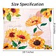 Lebendiger ästhetischer Sonnenblumen-Wandteppich JX150B-2