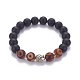 Natural & Synthetic Mixed Stone Beads Bracelets BJEW-MSMC002-30-2