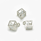 Alloy Cubic Zirconia Charms ZIRC-N032-37-A-1