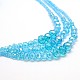 Collane di perle di vetro Lariat X-NJEW-O059-04I-4