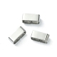 304 Stainless Steel Slide Charms/Slider Beads STAS-C016-08A-P-1