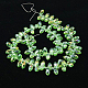 Electroplate Glass Faceted Teardrop Beads Strands EGLA-D014-19-2