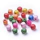 Dyed Natural Wood Beads WOOD-R249-064-1