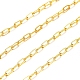 Brass Paperclip Chains CHC-S008-001C-G-2