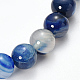 Natural Striped Agate/Banded Agate Beaded Stretch Bracelets X-BJEW-Q692-03E-3