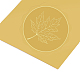 Самоклеящиеся наклейки с тиснением золотой фольгой DIY-WH0211-048-4