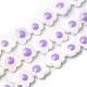 Brins de perles en émail de coquille d'eau douce naturelle SHEL-K006-01-2