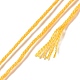 11 かせ 11 色 6 層ポリエステル刺繍糸  クロスステッチの糸  グラデーションカラーシリーズ  きいろ  0.5mm  約8.75ヤード（8m）/かせ  11色  1 かせ/色  11 かせ/セット OCOR-M009-01B-09-3