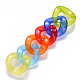 Imitación jelly acrílico anillos de enlace OACR-S036-004A-E-3