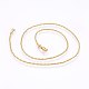 304 Stainless Steel Rope Chain Necklaces MAK-L015-11B-2