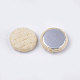 Handmade Straw Woven Cabochons WOVE-S119-05A-02-2