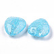 Transparent Crackle Acrylic Beads X-CACR-N003-40A-2