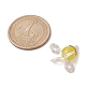 Pendenti con perle di vetro imitazione giada PALLOY-JF02378-04-2