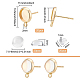 BENECREAT 60Pcs 10 Pairs DIY Stud Earrings Making Kits DIY-BC0006-16-2