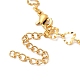 304 Stainless Steel Chain Bracelet for Women BJEW-I313-07-3