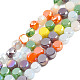 Chapelets de perles en verre électroplaqué&nbsp;EGLA-N002-40A-03-1