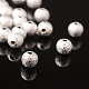 Perles en laiton texturées EC248-S-3