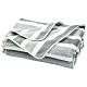 Serviette rayée en polyester&nbsp;AJEW-FZC0001-007C-1