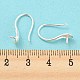 925 Sterling Silver Hoop Earring Findings STER-H107-12S-4