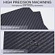BENECREAT 2 Sheets 3.9x9.8inch 3K Carbon Fiber Sheets AJEW-WH0283-78-5